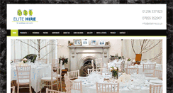 Desktop Screenshot of elitehire.co.uk